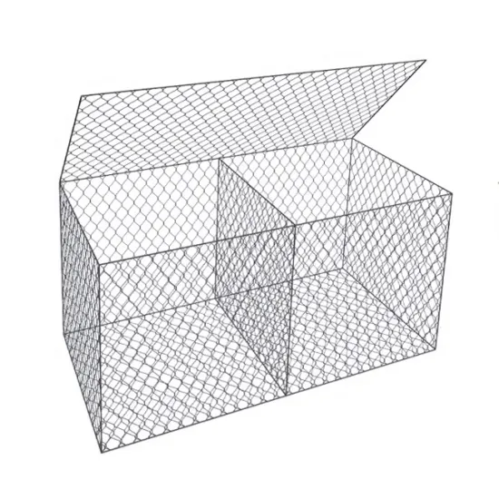 HDG Steel Gabion Mesh: ASTM Galvanized Wire Cage Box - 2x1x1 Specifications