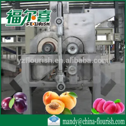 full automatic industrial plum puree producing line