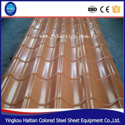 HT Colored Steel Roof Tile,Japanese Roof Tiles