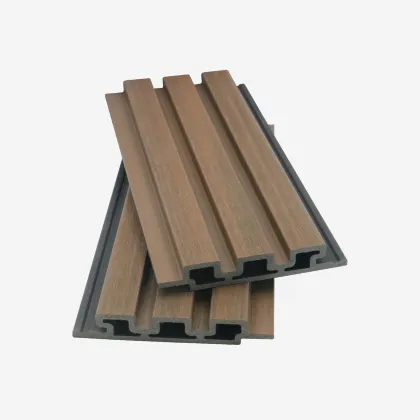 Modern Maple Color WPC Exterior Wall Cladding Panels - Factory Price
