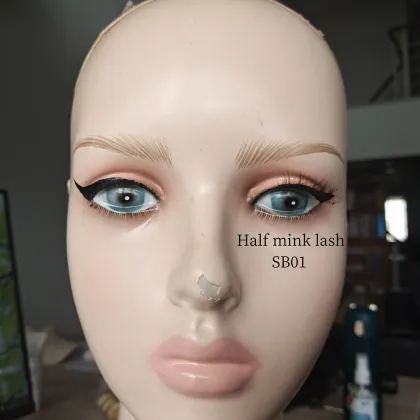 Wholesale Half Mink Eyelash Extensions - Soft Mink Lashes