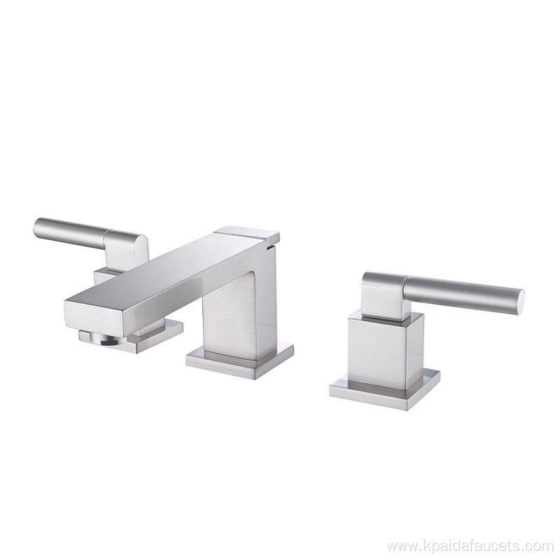 Factory Offered Adjustable Three Handle Basin Faucet