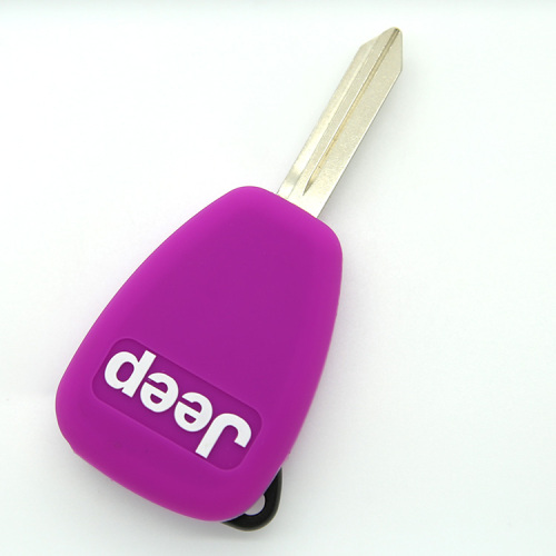 Jeep 3 buttons embossed silicone key cover