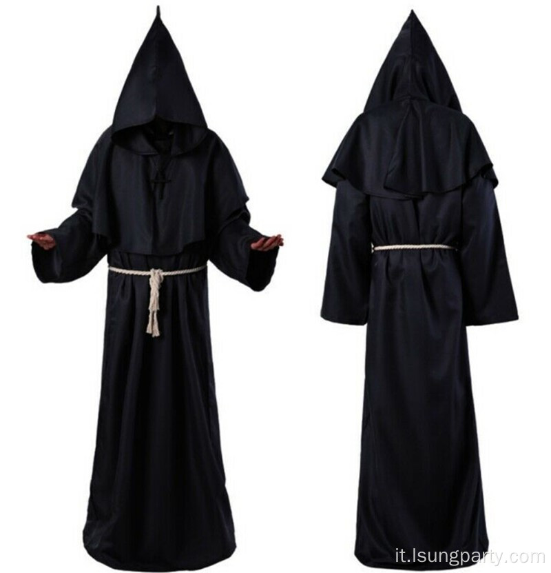 Costumi monaci veste di frate medievale