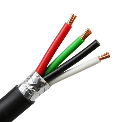 Professional 8-Core Shielded Security Cable for CCTV