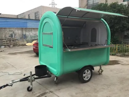 Commercial Mini Street Mobile Food Truck/Trailer/Ice Cream Cart Sales