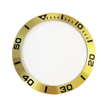 Gold Aluminum Bezel Insert For Watch