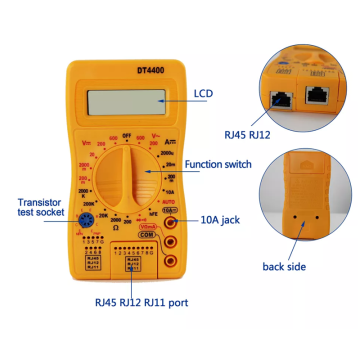 DC AC Voltage Current Resistance Multimeter Sale