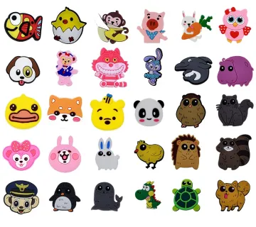 PVC Shoe Charms: Animal Style Soft Rubber Accessories
