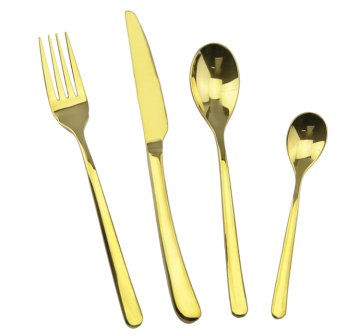 Silverware gold,silverware spoon fork gold