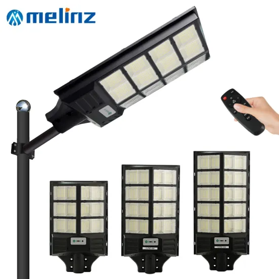 IP65 Waterproof Solar Streetlight - MELINZ Outdoor Intelligent Light Controlled 300/400/500W