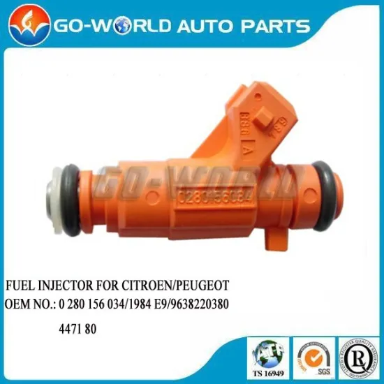 Petrol Fuel Injector For CITROEN/PEUGEOT OEM NO.: 0 280 156 034 /1984 E9/96 382 20380/4471 80