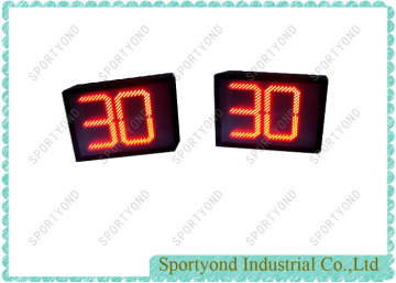 LED water polo shot clocks with 30 seconds counter electronic display
