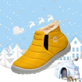 kids waterproof snow boots walking hiking shoes