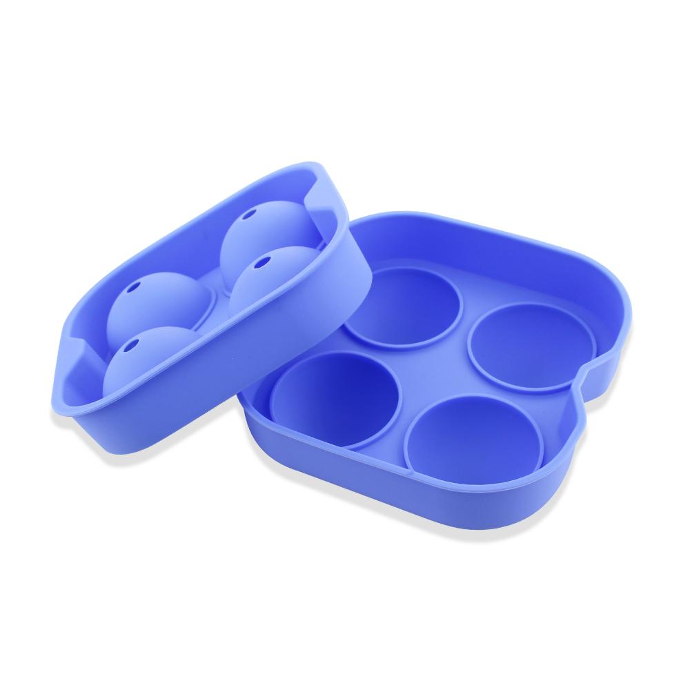 Silicone Flexible Round Ice Ball Maker Mold