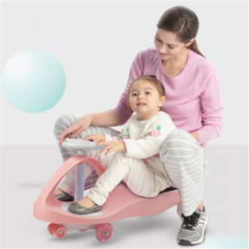 Coche para columpios al aire libre para bebés Coche clásico con giro