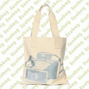 Cotton Canvas Fashionable Bag, Various Logos and Materials are Acceptable