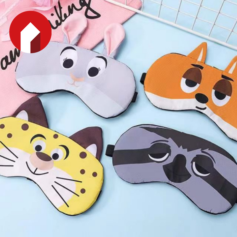 ماسک چشم حیوانات چاپ شده