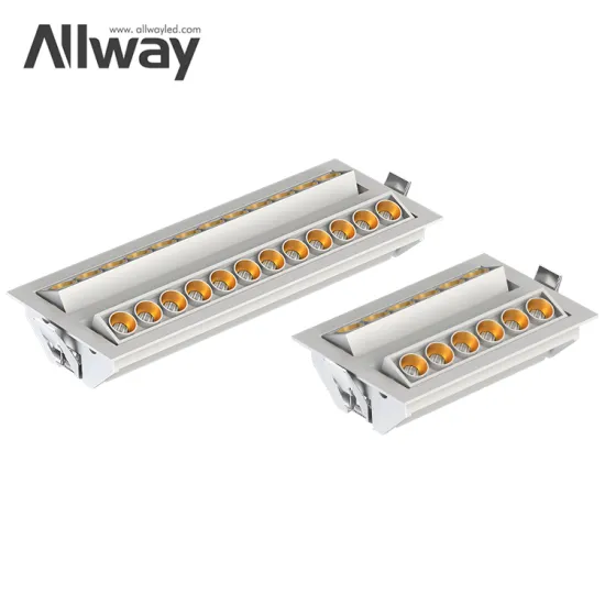 ALLWAY 20w and 40w LED Spotlight Ceiling Lights: The Latest Arrival in Black and White Recessed Mounting
