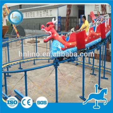 Top level mini roller coaster slide dragon train for sale