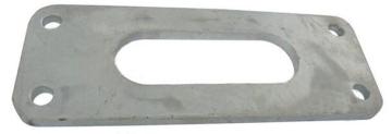Electric Power Line Accessories Rectangular Yoke Plate