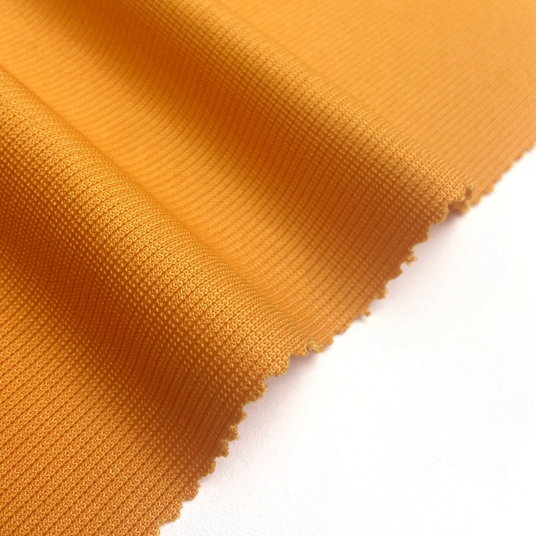 Knit rib fabric