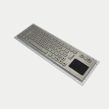 Rugged Stainless Steel Keyboard for self service terminal