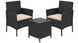 Brown Armchair & Sofa Set: Best Selling Rattan Patio Furniture