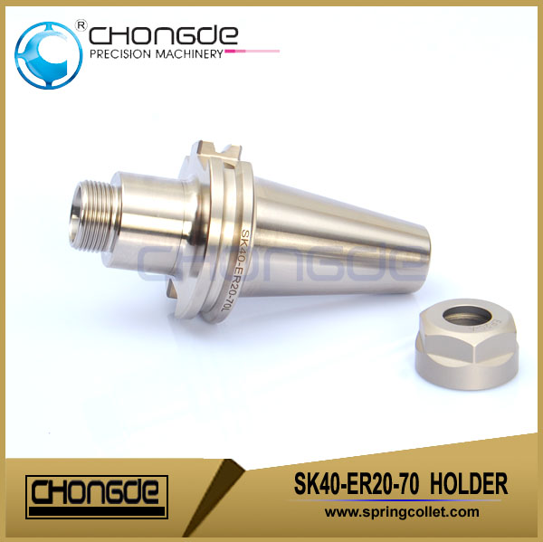 Portaherramientas CNC de alta precisión SK40-ER20-70