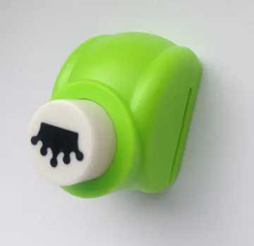 plastic colorful medium number and letter punch machine