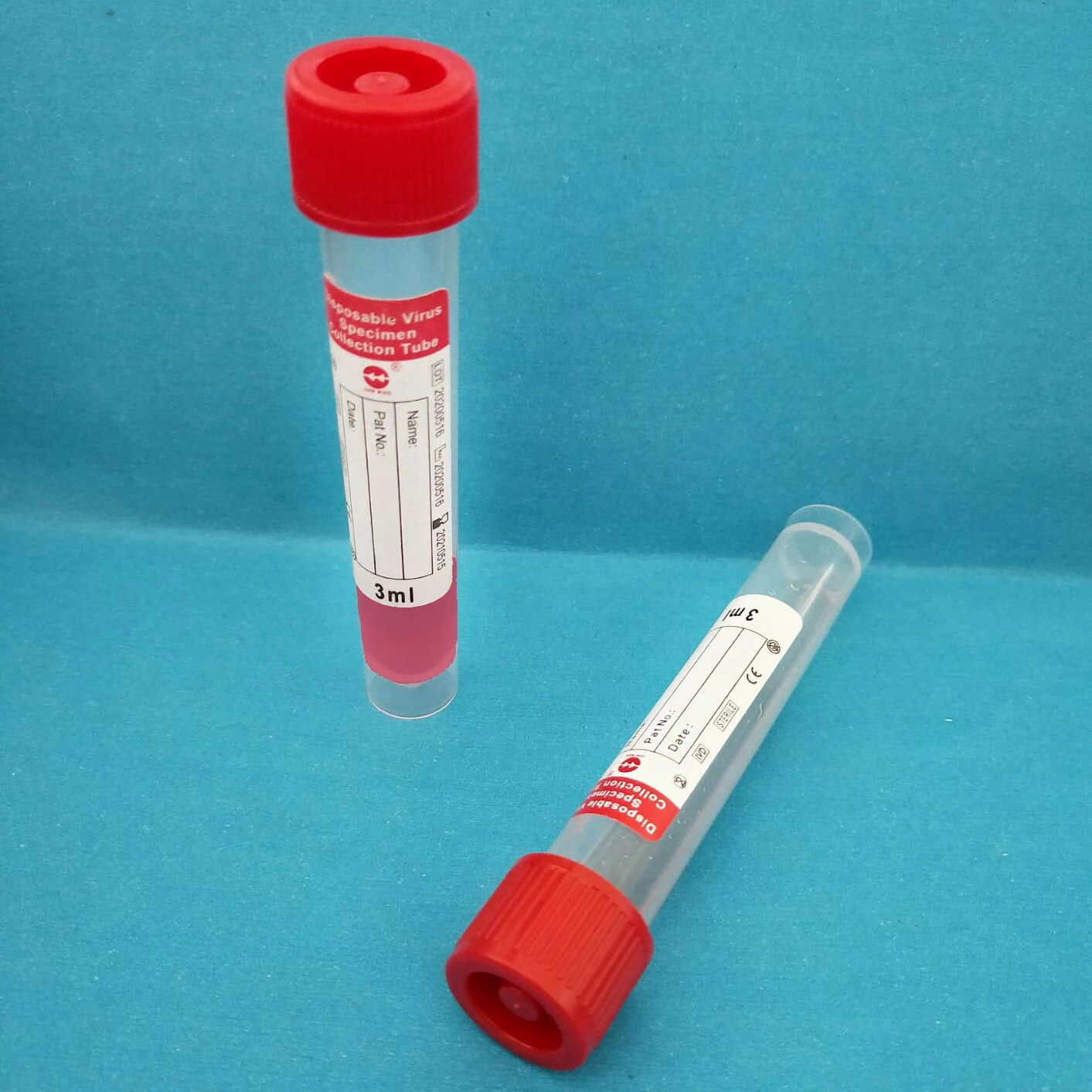 VIRUS Μεταφορά μέσου VTM Kit PCR Δοκιμή