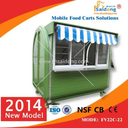 Competitive price hamburger truck /hamburger trailer/ hamburger vending cart for sale
