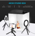 40x40x40cm Lightbox Tent Portable led Softbox