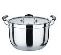 2 Lapisan Stainless Steel Steamer Makanan Pot