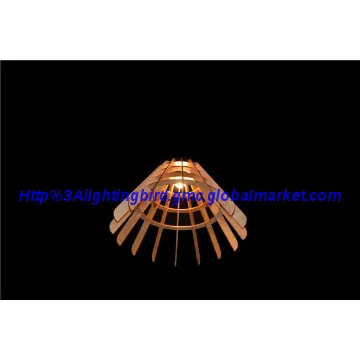 fashion lighting fixture wood hanging pendant light