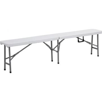 Banc demi-pliant de 6 pieds