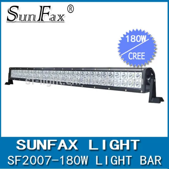 180W 31.5 inch double row straight C REE led light bar flood spot combo light bars for 4wd car