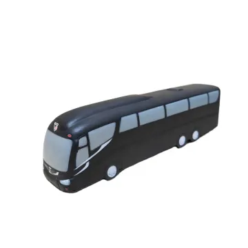 Direct Supply: Customizable Vehicle Series Bus Shape Stress Toy for Kids - Ideal Promotion Gift and Anti-Stress Toy