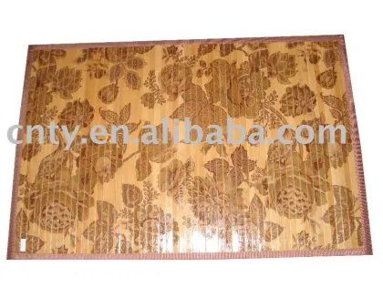 bamboo floor mat