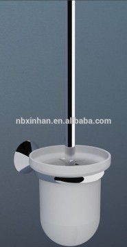 Elegant stylish,top sell bathroom wall fitting toilet brush holder,chrome plating