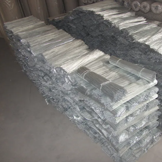 Pre Cut Galvanized Straight Iron Wire