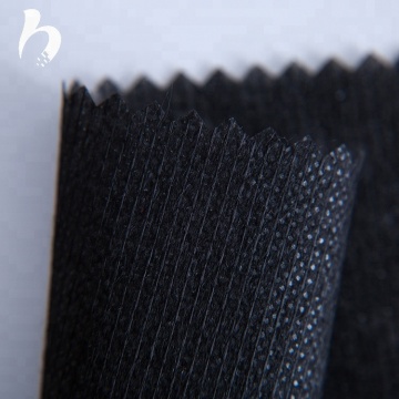 Stitch bond nonwoven fusible interlining for garment