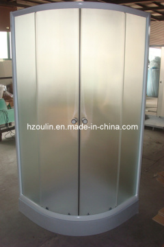 Shower Room with White Aluminum (E-01White)