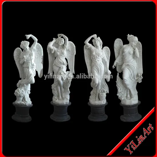White Marble Angel Statue,Angel Sculpture (YL-R133)
