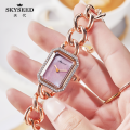 SKYSEED หน้าปัดเล็ก Lady Trend Wild Strap WATCH