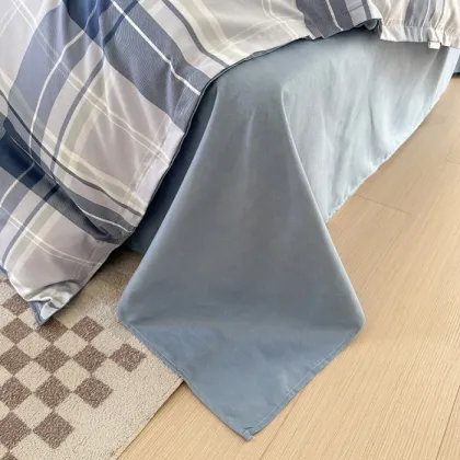 Nantong Printed Duvet Cover Bed Sheet Set Microfiber