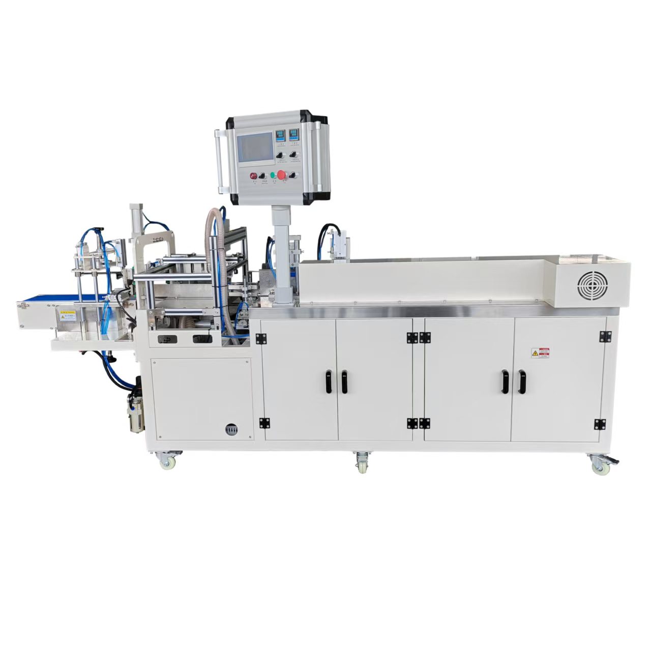 Sanitary napkin package machine