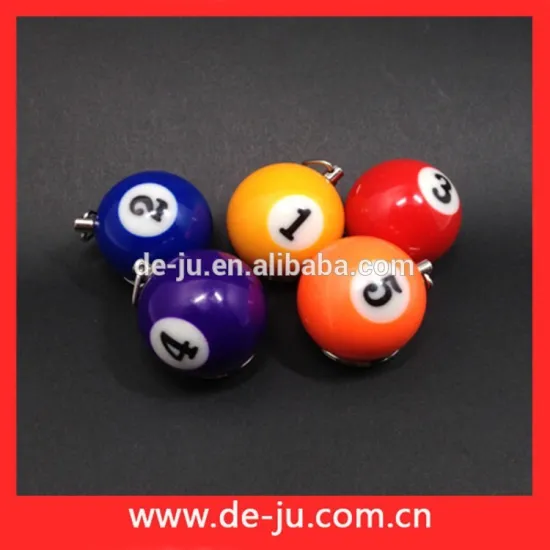 Promotion Gift Keychian Colorful Snooker Soccer Ball