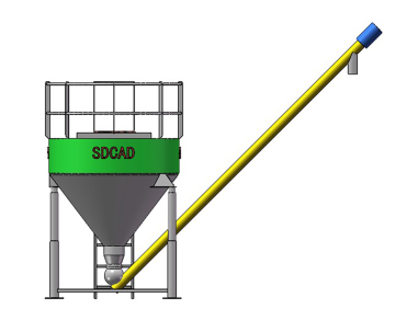 SDCAD High-Speed Bag Slitting System: Efficiently Unloading and Opening Jumbo Bags