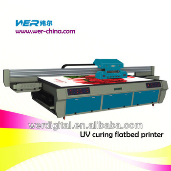 uv led printer 2.5m*1.3m with 2pcs DX5 Real 1440DPI print-heads